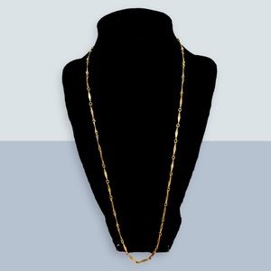 Vintage Gold Tone 24” Chain Necklace